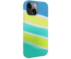 Dėklas Evelatus Apple iPhone 15 Plus Silicone case Multi-Colored Geltona Žalias