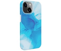 Dėklas Evelatus iPhone 15 Premium Silikona Vāks Ar Drukātu Dizainu Zilā Krāsā