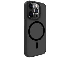 Dėklas Evelatus Apple iPhone 15 Pro Hybird Case With Magsafe PC+TPU Juodas