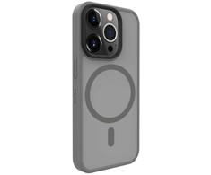 Dėklas Evelatus Apple iPhone 15 Pro Hybird Case With Magsafe PC+TPU Sidabrinis