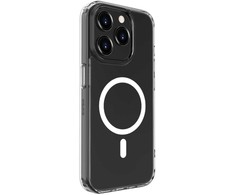 Dėklas Evelatus Apple iPhone 15 Pro Max Clear Case with MagSafe Transparent
