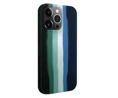 Dėklas Evelatus Apple iPhone 15 Pro Max Silicone case Multi-Colored Žalias