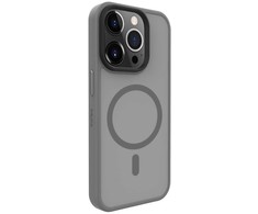 Dėklas Evelatus Apple iPhone 15 Pro Max Hybird Case With Magsafe PC+TPU Sidabrinis