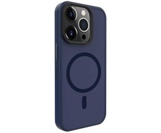 Dėklas Evelatus Apple iPhone 15 Pro Max Hybird Case With Magsafe PC+TPU Dark Mėlyna