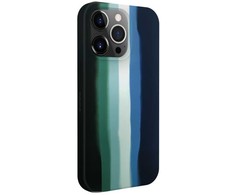 Dėklas Evelatus Apple iPhone 15 Pro Max Silicone case Multi-Colored Žalias