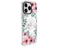 Dėklas Evelatus iPhone 15 Pro PC+TPU ar MagSafe pielāgotu drukāšanu caurspīdīgs