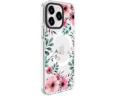 Dėklas Evelatus iPhone 15 Pro PC+TPU ar MagSafe pielāgotu drukāšanu caurspīdīgs