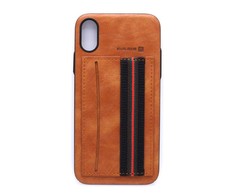 Dėklas Evelatus Apple iPhone X Cubit Brown