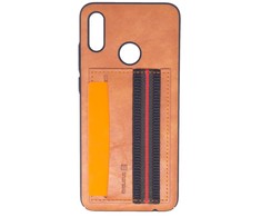 Dėklas Evelatus Huawei P smart 2019 Cubit Plastic Brown