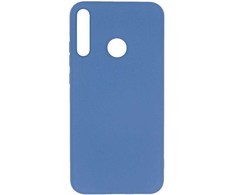 Dėklas Evelatus Huawei P40 Lite E Soft Touch Silicone Mėlyna