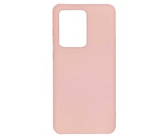 Dėklas Evelatus Samsung Galaxy S20 Ultra Soft Touch Silicone rusvai gelsvas