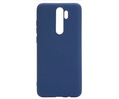 Dėklas Evelatus Xiaomi Redmi 9 Soft Touch Silicone Mėlyna