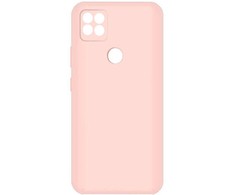 Dėklas Evelatus Xiaomi Redmi 9C / 10A Soft Touch Silicone rusvai gelsvas