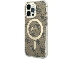 GUESS GUHMP13LH44 IPHONE 13 PRO / 13 6.1" RUDAS / RUDAS KIETAS DĖKLAS 4G MAGSAFE