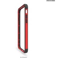 Dėklas Hoco Apple iPhone 6 Coupe Series Double-Color Bracket bumper Raudona
