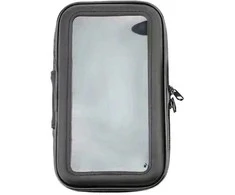 Dėklas Hurtel Vandeniui atsparus dviračio telefono laikiklis, universalus dviračio ir motociklo telefono laikiklio laikiklis, XL dydis (maksimalus telefono dydis: 165 mm x 80 mm) juodas (be vairo tvirtinimo)