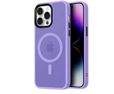 Hurtel Magnetic Collection MagSafe Apple iPhone 16 Pro Max – dėklas telefonui violetinės spalvos