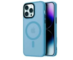 Hurtel Magnetic Collection MagSafe case Apple iPhone 16 Plus – light dėklas telefonui mėlynos spalvos