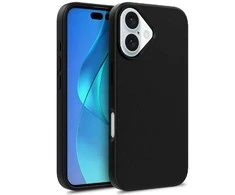 Hurtel Multiple Color Wheat Bran Apple iPhone 16 Plus – dėklas telefonui juodos spalvos