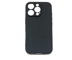 Hurtel Soft Apple iPhone 16 Pro – dėklas telefonui juodos spalvos