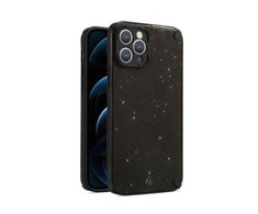 Dėklas iLike Apple IPHONE 12 PRO ARMOR GLITTER CASE Juodas