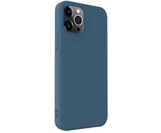 Dėklas iLike Apple iPhone 12 Pro Max Nano Silicone case Midnight Mėlyna