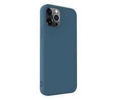 Dėklas iLike Apple iPhone 12 Pro Max Nano Silicone case Midnight Mėlyna