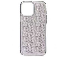 Dėklas iLike Apple iPhone 13 Silicone case Shine Transparent Juodas