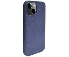 Dėklas iLike Apple iPhone 13 Silicone plastikas case Eco Print Design Mėlyna