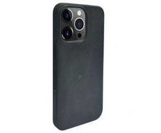Dėklas iLike Apple iPhone 14 Pro Max Silicone plastikas case Eco Print Design Juodas
