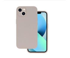 Dėklas iLike Apple IPHONE 14 PRO MAX SILICONE LITE rusvai gelsvas