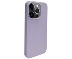 Dėklas iLike Apple iPhone 14 Pro Silicone plastikas case Eco Print Design Flower Violetinė