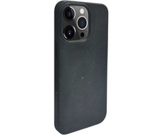 Dėklas iLike Apple iPhone 14 Pro Silicone plastikas case Eco Print Design Juodas