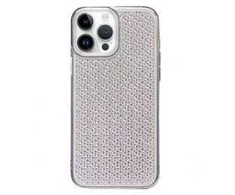 Dėklas iLike Apple iPhone 14 Pro Silicone case Shine Transparent Juodas