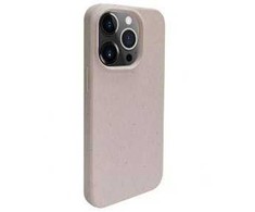 Dėklas iLike Apple iPhone 14 Pro Silicone plastikas case Eco Print Design rusvai gelsvas