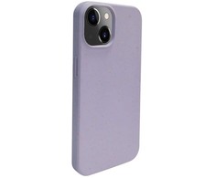 Dėklas iLike Apple iPhone 14 Silicone plastikas case Eco Print Design Flower Violetinė