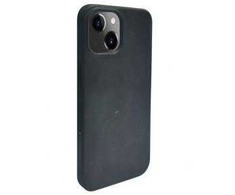 Dėklas iLike Apple iPhone 14 Silicone plastikas case Eco Print Design Juodas