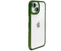 Dėklas iLike Apple iPhone 14 STARS LENS ACRYLIC COVER Žalias