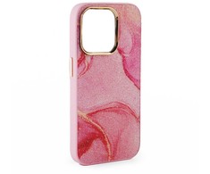 Dėklas iLike Apple iPhone 15 Print Desire Customized Diamonds Case Raudona