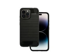 Dėklas iLike Topt Galinis dangtelis CARBON skirtas Apple iPhone 14 Pro juodos spalvos
