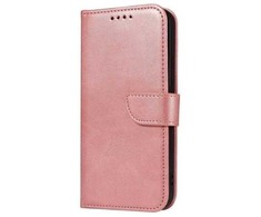 iLike Hurtel Magnet atverčiamas dėklas skirtas Samsung Galaxy A14 5G, rožinis
