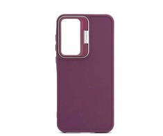 Dėklas iLike Samsung Galaxy A15 Hybrid case With Camera Stand Plum