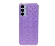 Dėklas iLike Samsung Galaxy A34 5G Silicone case Shine Transparent Violet