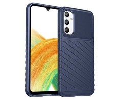 iLike Hurtel Thunder dėklas skirtas Samsung Galaxy A34 5G, mėlynas