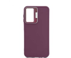 Dėklas iLike Samsung Galaxy A35 Hybrid case With Camera Stand Plum