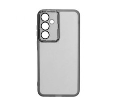 Dėklas iLike Samsung Galaxy A35 Transparent Case and Camera Protection Juodas
