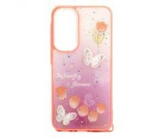 Dėklas iLike Samsung Galaxy A55 EPOXY CARTOON COVER Light Rožinė