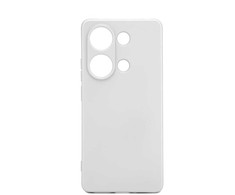 Dėklas iLike Xiaomi Poco M6 Pro Nano silicone case Sidabrinis