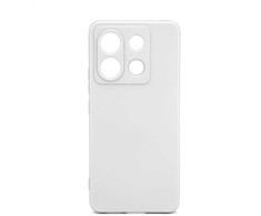 Dėklas iLike Xiaomi Poco X6 Nano silicone case Sidabrinis