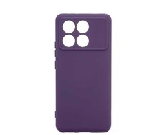 Dėklas iLike Xiaomi Poco X6 Pro Nano silicone case Violetinė